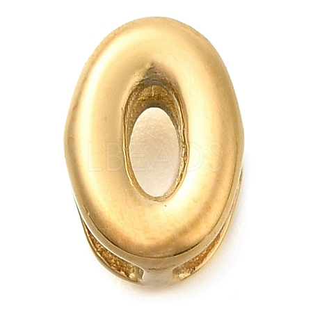 Ion Plating(IP) 304 Stainless Steel Slide Charms STAS-B075-37G-O-1