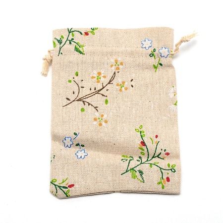 Rectangle Cloth Packing Pouches ABAG-WH0038-03-1