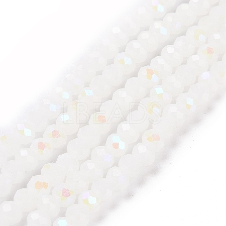 Electroplate Glass Beads Strands EGLA-A034-J6mm-L08-1
