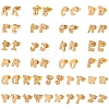 304 Stainless Steel Stud Earrings SA-T001-03G-1