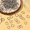 Tarnish Resistant 304 Stainless Steel Open Jump Rings STAS-E066-08-10mm-4