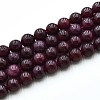 Natural Quartz Beads Strands G-N355-8mm-46-1
