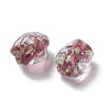 Handmade Foil Lampwork Beads Strands FOIL-Z001-06B-3