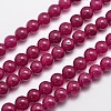 Natural & Dyed Malaysia Jade Bead Strands G-A146-10mm-A15-3