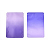 Two Tone Rectangle Plastic Zip Top Gift Bags OPP-C003-01C-04-1