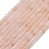 Natural Pink Aventurine Beads Strands X-G-P608-A17-01-2