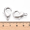 Brass Lobster Claw Clasps KK-YW0004-01E-P-3