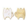 Alloy Enamel Pendants ENAM-D046-33KCG-02-1