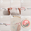 Punch Embroidery Starter Kits DIY-WH20007-13B-6