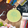 DIY Bouquet Pattern 3D Embroidery Starter Kits DIY-TA0006-26-15