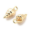 Brass Charms KK-C054-15G-2