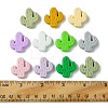 22Pcs 11 Colors Silicone Focal Beads SIL-FS0001-15-4
