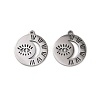 201 Stainless Steel Pendants STAS-U052-02A-P-1