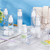   8Pcs 8 Style Plastic Portable Refillable Airless Pump Bottles AJEW-PH0011-42-5