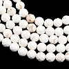 Natural Magnesite Beads Strands G-Z143-D01-6mm-4