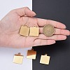 304 Stainless Steel Pendants STAS-I140-23B-G-6