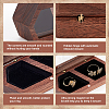 2-Slot Wooden Couple Rings Storage Boxes CON-WH0087-42C-4