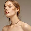 304 Stainless Steel Stud Earring Findings STAS-PH0018-68P-6
