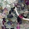 Natural Green Fluorite Chip Beads X-G-M364-06-3