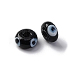 Handmade Evil Eye Lampwork Beads LAMP-F021-01-05-2