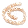 Natural Cultured Freshwater Pearl Beads Strands PEAR-P062-32B-3