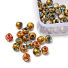 180Pcs 6 Colors Electroplate Glass Beads Strands EGLA-YW0001-55-2