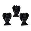 Synthetic Blue Goldstone Angel Figurine DJEW-N006-01A-38-1