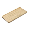 Rectangle Bamboo Bracelet Design Boards X1-AJEW-D057-01-2