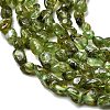 Natural Peridot Beads Strands G-P601-A01-01-4