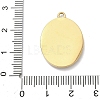 304 Stainless Steel & Rhinestone Pendants STAS-G371-09E-01G-3