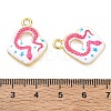 Printed Brass Pendants KK-CBA42CA-04G-03-3