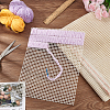 3.75CT Polyester Cotton Cross Stitch Fabric DIY-WH0588-32B-5