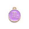 Alloy Enamel Pendants X-ENAM-S124-01A-01L-2