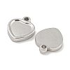 Non-Tarnish 304 Stainless Steel Pendant Cabochon Settings STAS-P365-11P-2