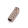 Zinc Alloy Cord Ends FIND-WH0091-68P-2