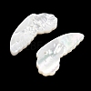 Natural White Shell Carved Pendants SSHEL-I026-07B-2