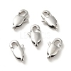 Tarnish Resistant 304 Stainless Steel Lobster Claw Clasps STAS-F094-05A-P-3