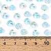 Baking Paint Transparent Glass Beads DGLA-T004-07E-4