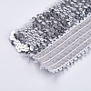 Plastic Paillette Elastic Beads PVC-WH001-A04-45mm-2