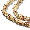 Synthetic Turquoise Beads Strands TURQ-F019-01E-4