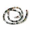 Round Natural Indian Agate Beads Strands G-S122-4mm-3