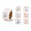 Adhesive Thank You Stickers Roll DIY-M035-03G-1