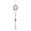 Glass Hot Air Balloon Hanging Suncatchers HJEW-JM04569-02-2
