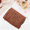 PU Imitation Leather Tassel Ribbon DIY-GF0013-45A-7