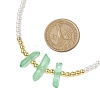 4Pcs 4 Styles ABS Plastic Imitation Pearl Beaded Necklaces NJEW-JN04859-4