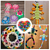 800Pcs Transparent Plastic Beads KY-SP0001-57-5