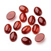 Grade A Natural Red Agate Oval Cabochons X-G-L394-10A-18x13mm-1