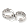 Tarnish Resistant 202 Stainless Steel Hoop Earrings X-EJEW-H003-38P-07-2