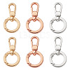 6Pcs 3 Colors Alloy Swivel Clasps FIND-TADJ0001-15-1