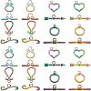 PVD Vacuum Plating 304 Stainless Steel Toggle Clasps STAS-FH0001-17MC-1